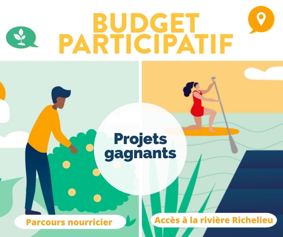 Budget participatif de Mont-Saint-Hilaire : dévoilement des projets gagnants