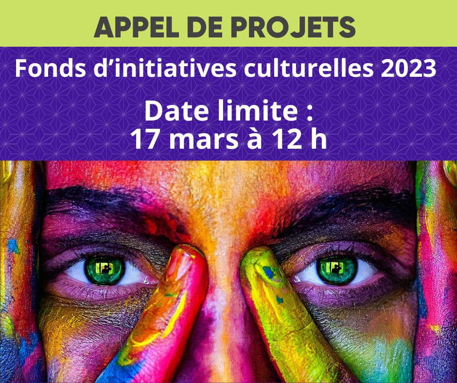 Fonds d’initiatives culturelles : la Ville lance son appel de projets 2023 avec un montant bonifié