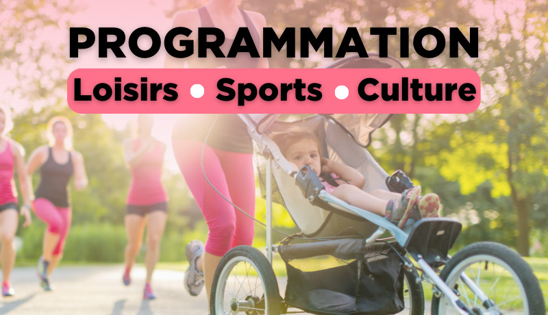 Programmation Loisirs-Sports-Culture – printemps 2023 : consultez-la dès maintenant!