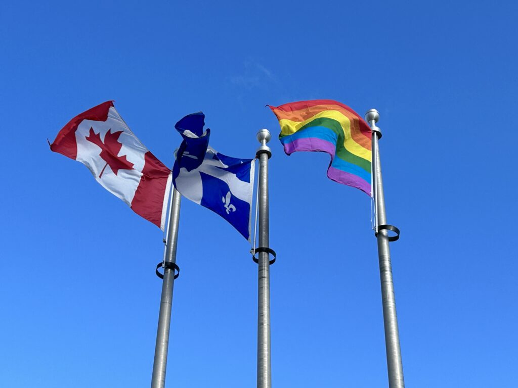 Journée internationale contre l’homophobie et la transphobie :  la Ville hisse le drapeau arc-en-ciel