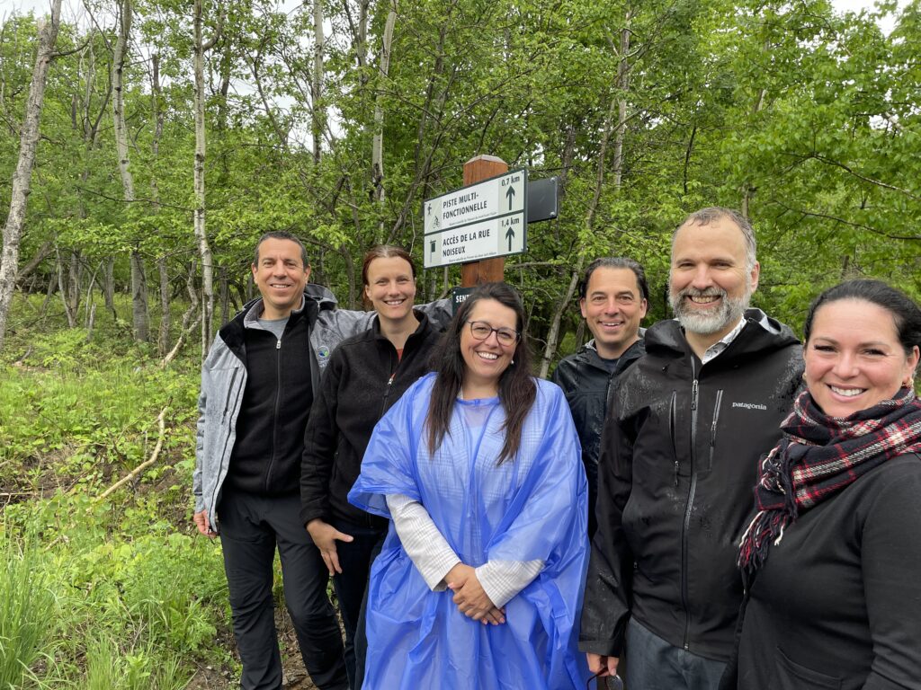 Inauguration d’un nouveau tronçon de sentier du Piémont