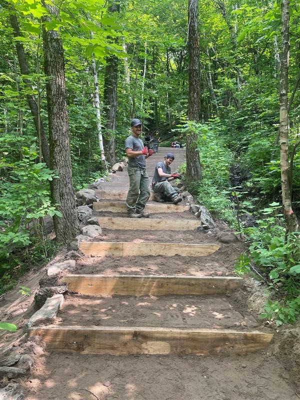 Plusieurs améliorations apportées au sentier du Piémont